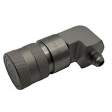 Load image into Gallery viewer, 90 Degree Flat Face Hydraulic Quick Connects
