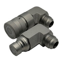 Load image into Gallery viewer, 90 Degree Flat Face Hydraulic Quick Connects
